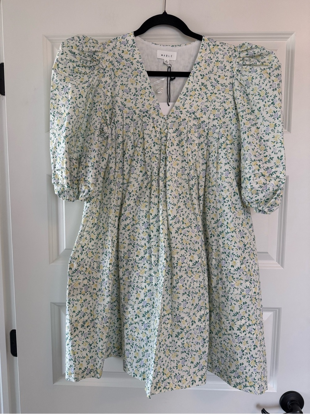 NWT Mable Floral Story Puff Sleeve Dress